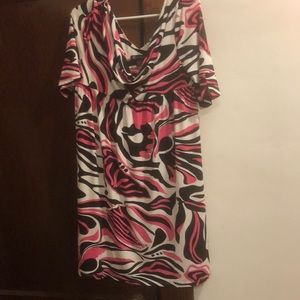 Women’s cowl neck dress